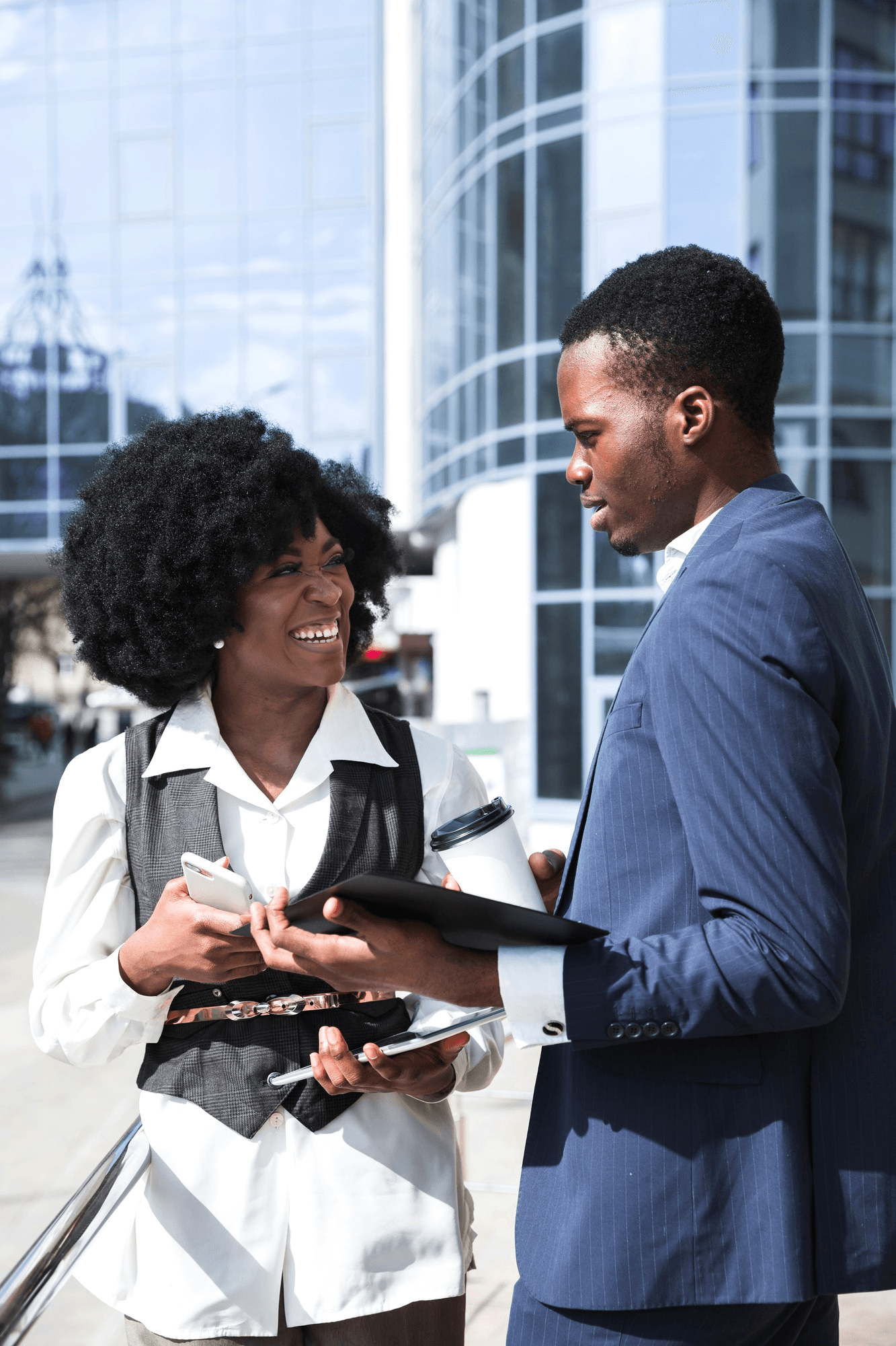 MTN staff collaborating